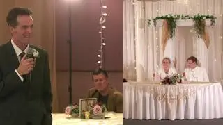 Best Father of the Bride Surprise Toast!