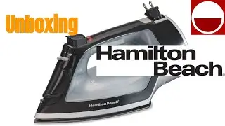 Hamilton Beach Full-Size Iron with Retractable Cord Unboxing