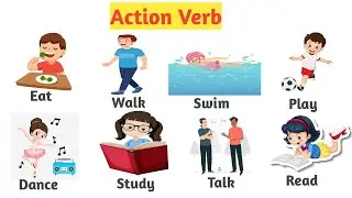 Vocabulary: Action Verb with Sentence | English | IELTS