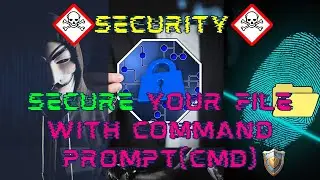 Protect Your file 🗃️ and folders 📂 by : Windows PC💻Command Prompt 🔐🛡️#trending #trendingshorts #tech