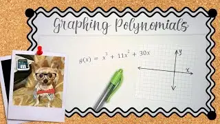 Graph the polynomial 𝑔(𝑥)＝𝑥³+11𝑥²＋30𝑥