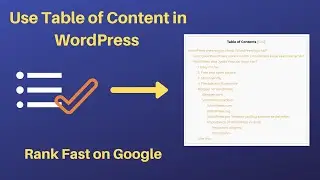 How To Create a Table of Contents in WordPress Posts and Pages