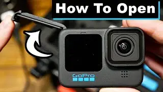 GoPro 10: How to Open the Battery Door