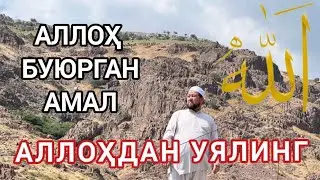 ҚУРБОНЛИК АЛЛОҲ БУЮРГАН АМАЛ. АЛЛОҲДАН УЯЛИНГ