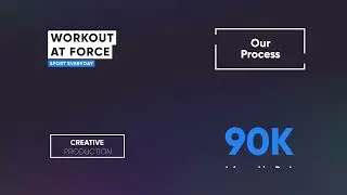 Titles - After Effects template