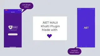 Dotnet MAUI Khalti Payment Gateway Plugin