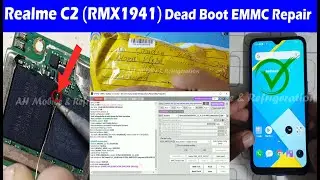 Realme C2 (RXM1941) Dead Boot Repair MTK Port EMMC Repair with UFI Box