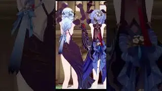 Koikatsu ➤ Genshin Impact ➤ dance ➤ Gamyu/Гань Юй Shenhe/Шэнь Хэ 