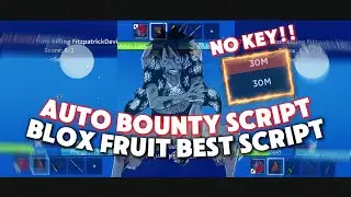 *OP* Blox Fruit Script🔥| Auto Bounty, Auto Hide When Low, Auto Change Target, server Hop And More!