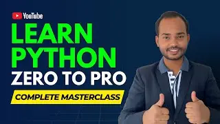 Learn Python in 30 Days: Beginner to Pro Complete Masterclass Projects & Exercises