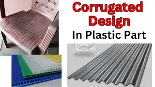 Corrugated Plastic Design Part | Increase Stiffness without Rib Product Design OnlineClass9657062890