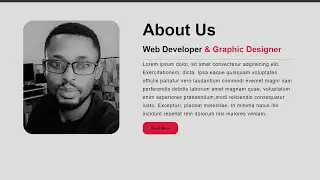 How to Create an About Us Page Using HTML and CSS | Step-by-Step Tutorial for Beginners