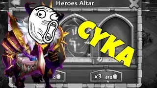 Битва Замков #724 Череп Сука, Четкий Роллинг На 20000 Самоцвеетов / Castle Clash