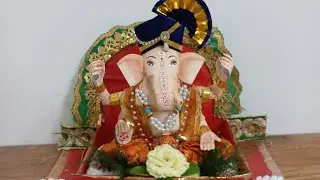 3D paper ganesh💖🫨|Little ganesha made with paper|naveenartsvlog|Ganesh murti making|कागज़ के गणेश😱।