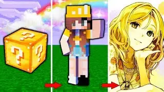 ❓КАК МЕНЯЛАСЬ ДЕВУШКА ЛАКИ БЛОК МОБ И ЕЁ ЖИЗНЕННЫЙ ЦИКЛ МАЙНКРАФТ