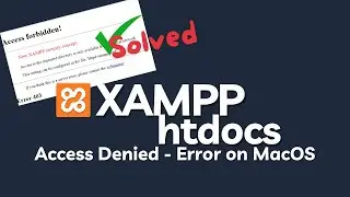 How to fix XAMPP access denied for user root '@' localhost?