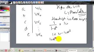 5. Detecting Multicollinearity in Regression using VIF