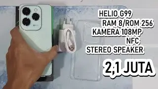 Budget 2 Juta Dapat Smartphone Helio G99 RAM 8GB ROM 256GB Kamera 108MP | Worth It?