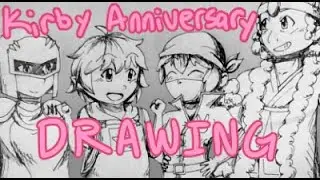 Kirby 28th Anniversary Artwork - Speed Draw