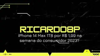 Semana do consumidor e iPhone 14 PRO MAX 1TB de memoria por R$ 1,99?