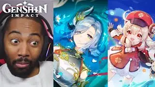 NEW Genshin Impact Fan Reacts to EVERY Version Trailer (FIRST TIME)