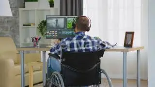 Disabled Video Editor | Stock Footage - Envato elements