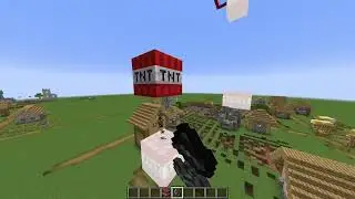 bye bye village 👋 #memes #minecraft #youtube