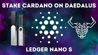 How To Stake Cardano Using Daedalus And Ledger Nano S, ADA Passive Income Tutorial