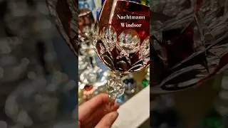 nachtmann windsor. немецкий цветной хрусталь. барахолка в германии. julia vintage dnepr