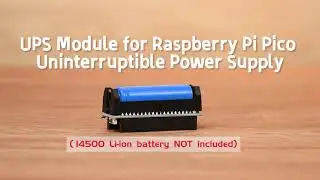 Waveshare UPS Module for Raspberry Pi Pico, Uninterruptible Power Supply