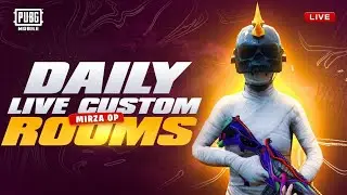 Pubg Mobile LIVE  Custom Rooms- Classic Gameplay