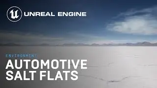 Automotive Salt Flats Environment | Unreal Engine 5