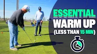 ESSENTIAL Golf Warm up before you head to the First Tee