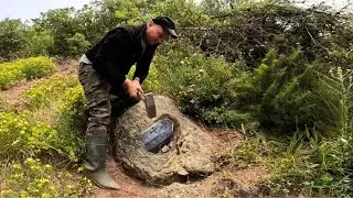 We opened the rock safe and couldn't believe it when we saw the treasure!!!