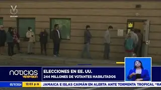 Unos 224 millones de ciudadanos están habilitados para votar en EE.UU. - 5 de noviembre de 2024