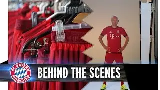 Behind the Scenes - Fotoshooting beim FC Bayern