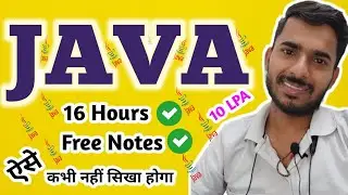 Complete Core Java in One Video | Java For Freshers | aadiandjava