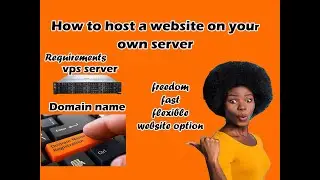 How to host a website on your own  server  (vps server)