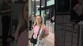 #shorts встречаем Леру и Арни в аэропорту Толмачево Новосибирск
