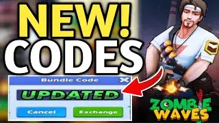 NEW EVENT 🎁 ZOMBIE WAVES CODES -2024 ZOMBIE WAVES GIFT CODES - ZOMBIE WAVES REDEEM CODES
