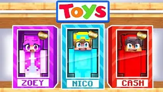We Turned Into TOYS in Minecraft!