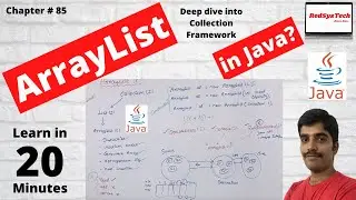 # 85 Java ArrayList | ArrayList in Java | Java - The ArrayList Class | Arraylist methods |RedSysTech