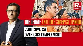 CJI Chandrachud Invokes Dhwaja On Temple, Opposition Irked Controversy Over CJIs Temple Visit