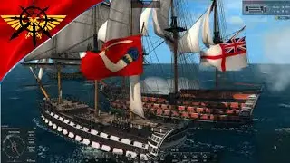 Фарм двух линкоров мановаром 1vs 2 Naval Action