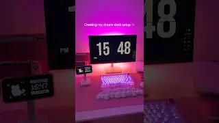 Creating my dream desk setup 💕✨ pink desk aesthetic | study desk tour | home office decor