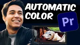 Premiere Pro 2024: AUTOMATIC Color Correction in Premiere Pro