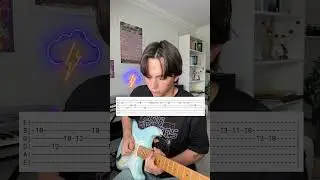 How to play Arctic Monkeys - Fireside solo (guitar tabs) 
