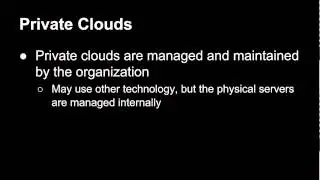 Cloud Deployment Models