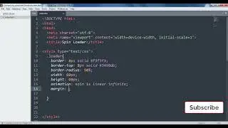 Create AMAZING CSS Spin Loader Animations in Just 5 Minutes