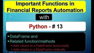 How to add and Subtract Values Vertically and Horizontally in Python Pandas  DataFrame